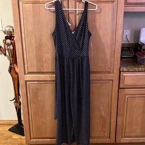 Chic Navy and White jumpsuit